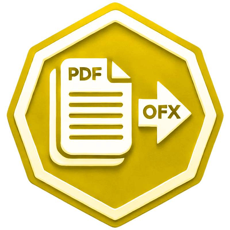 Conversion relevé bancaire PDF OFX